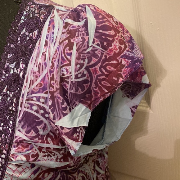 Apt 9 | women’s dress| mid length | small | multi-purple - Picture 6 of 9